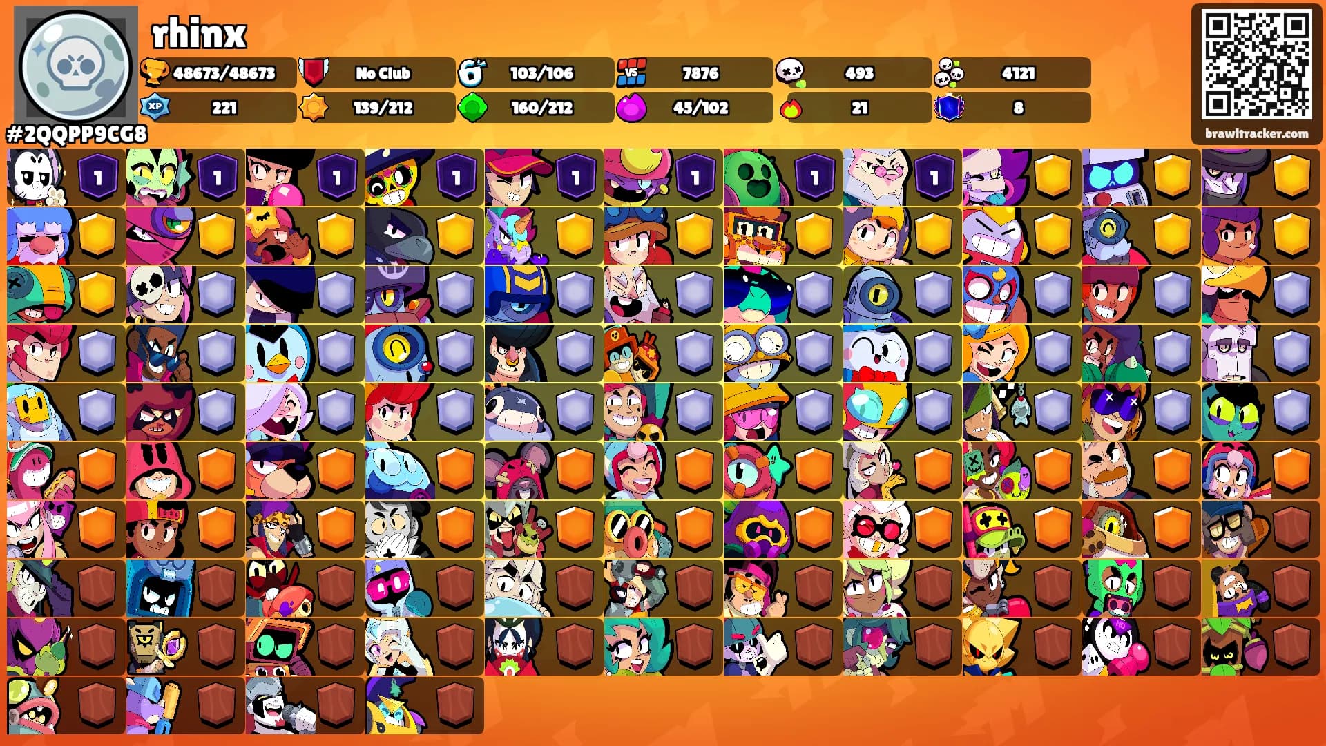 rhinx's Ranks