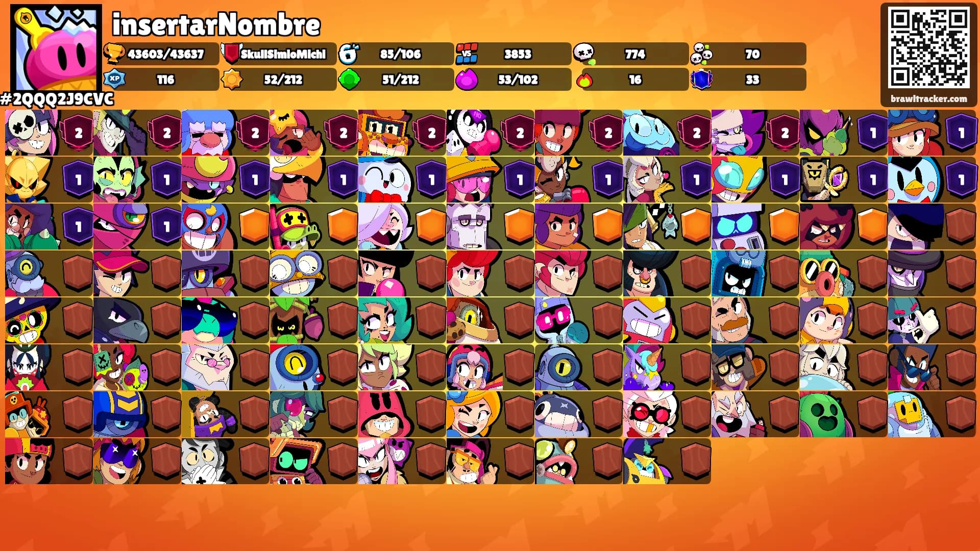 insertarNombre's Ranks