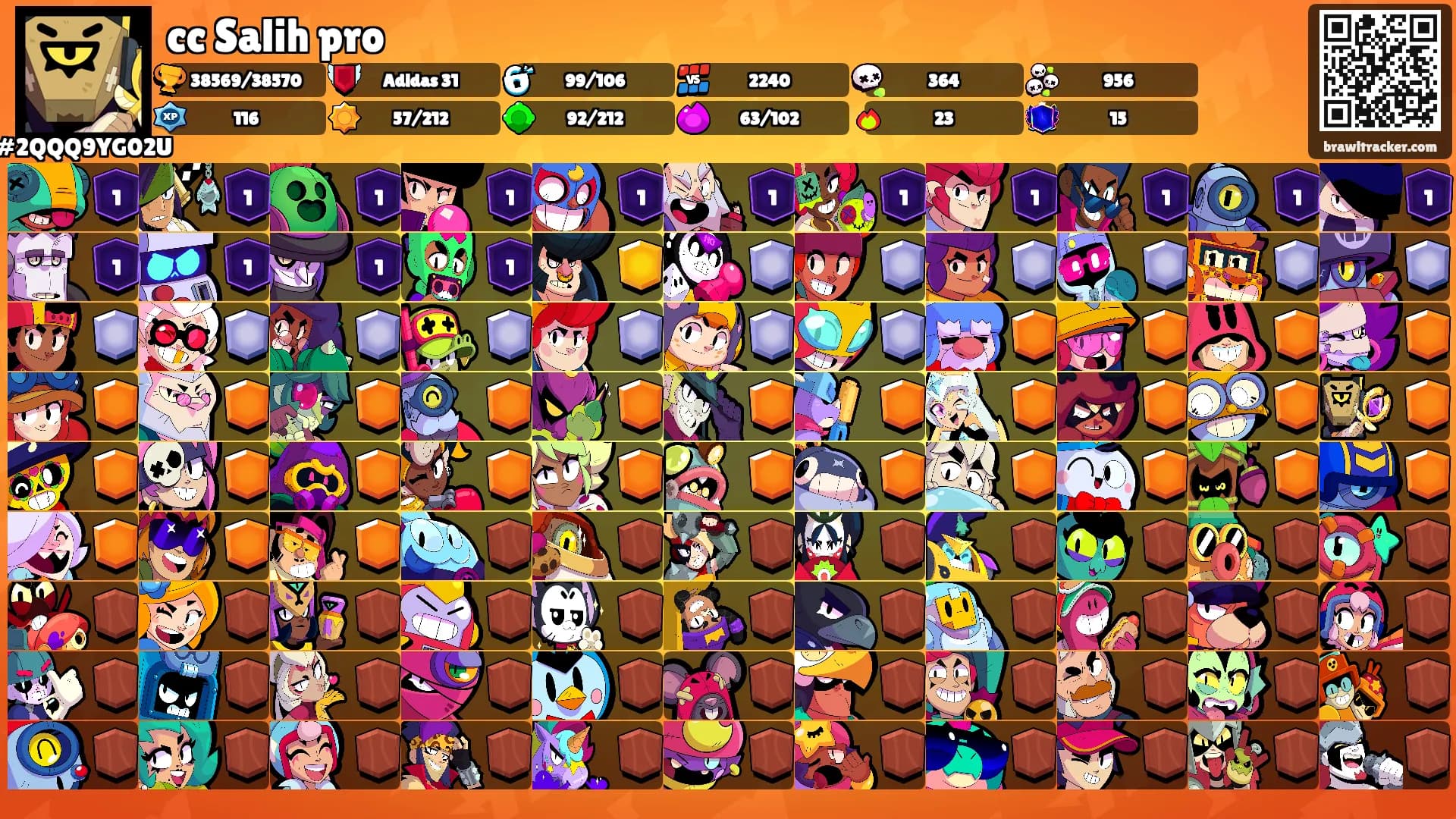 cc Salih pro's Ranks