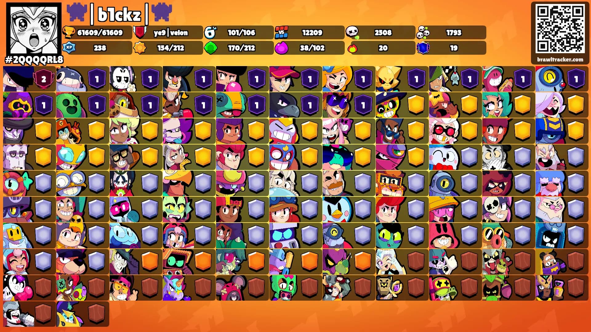 👾|b1ckz|👾's Ranks
