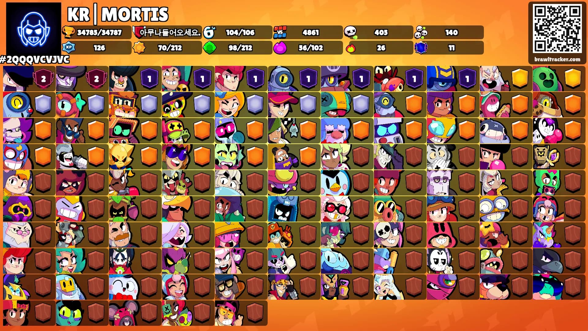 KR|MORTIS's Ranks