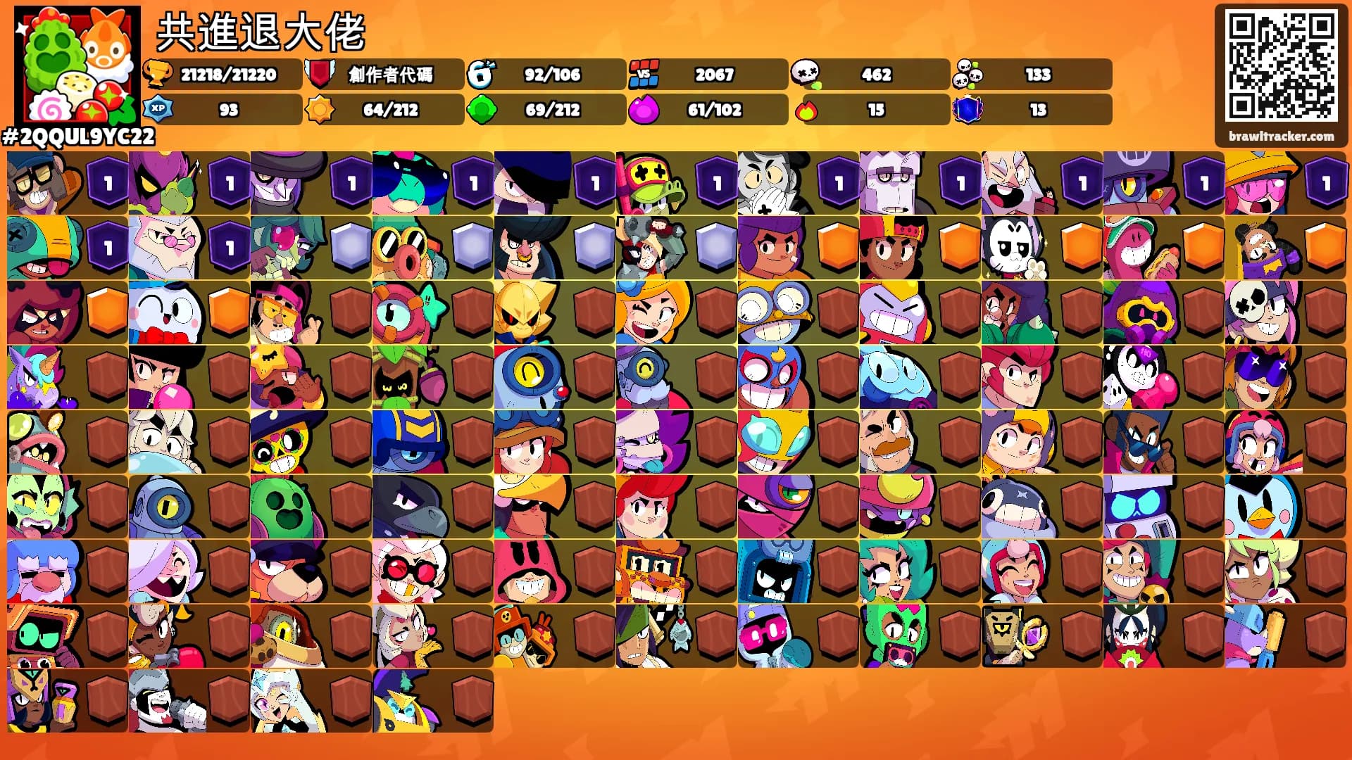 共進退大佬's Ranks