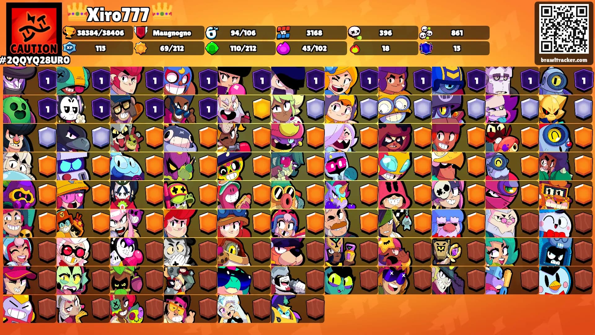 👑Xiro777 👑's Ranks