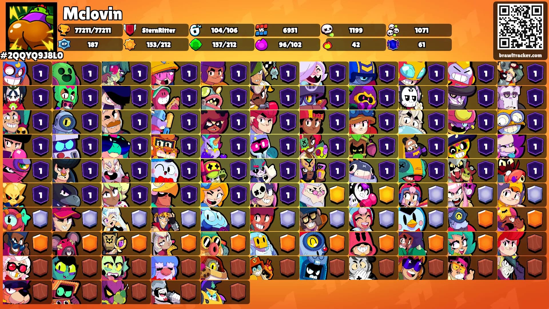 Mclovin's Ranks