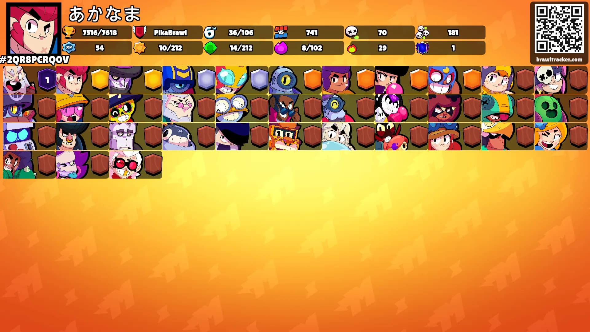 あかなま's Ranks