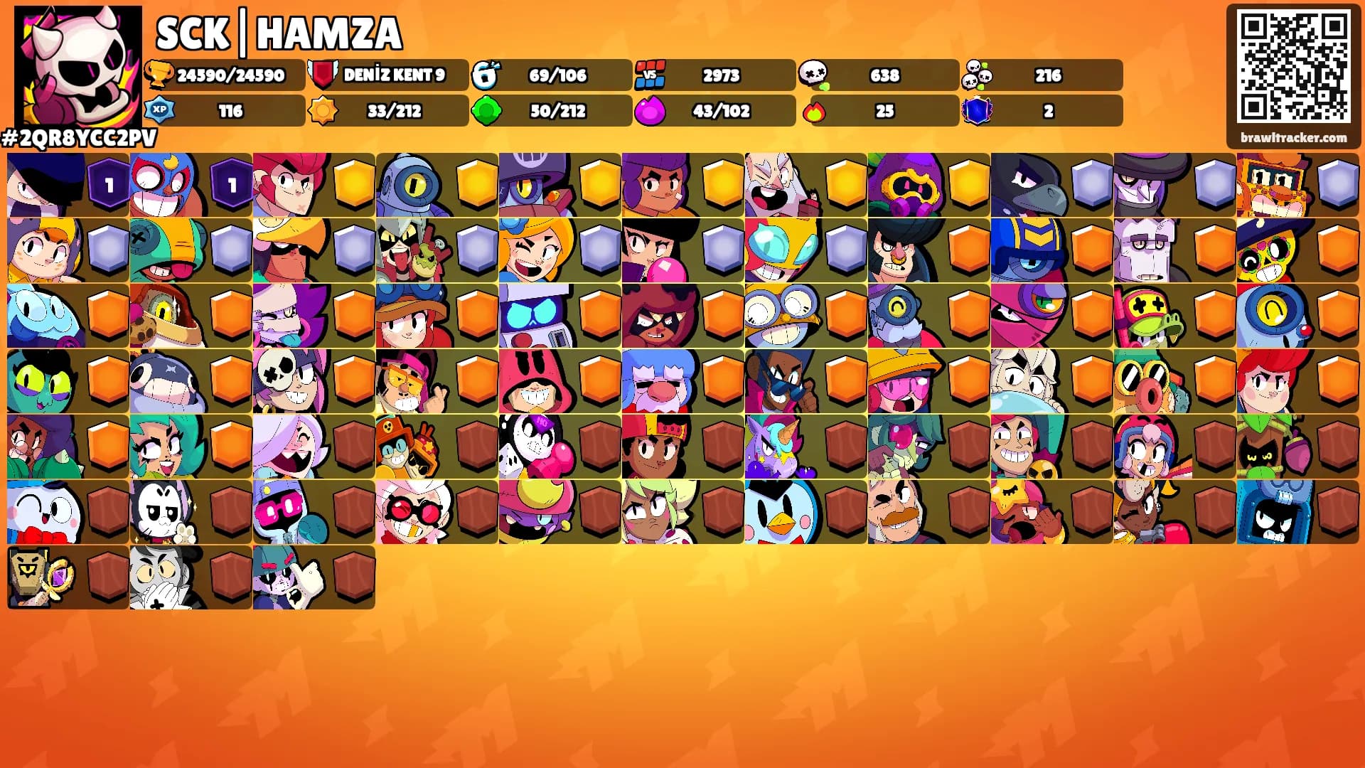 SCK|HAMZA's Ranks