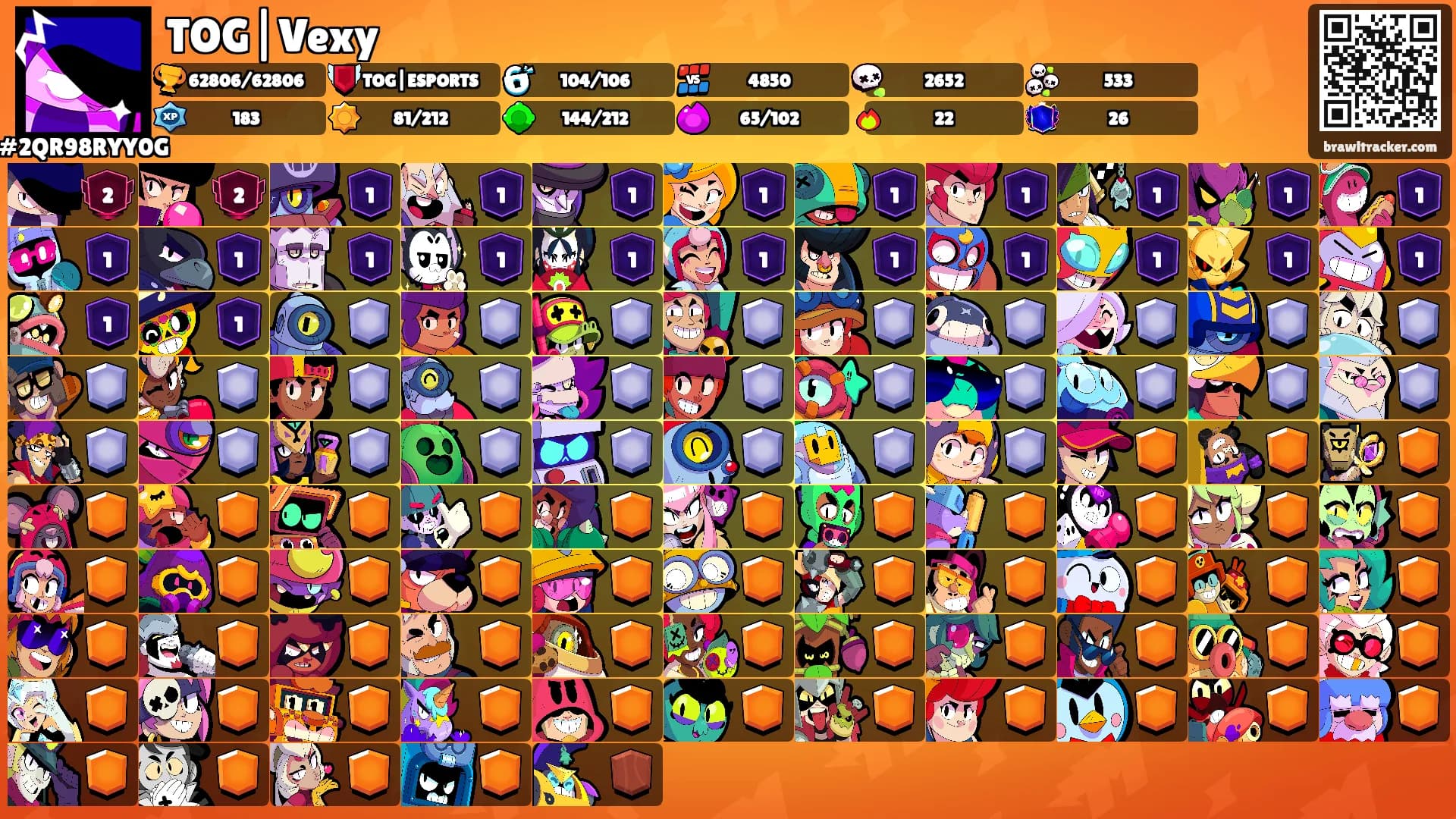 TOG|Vexy🕊's Ranks