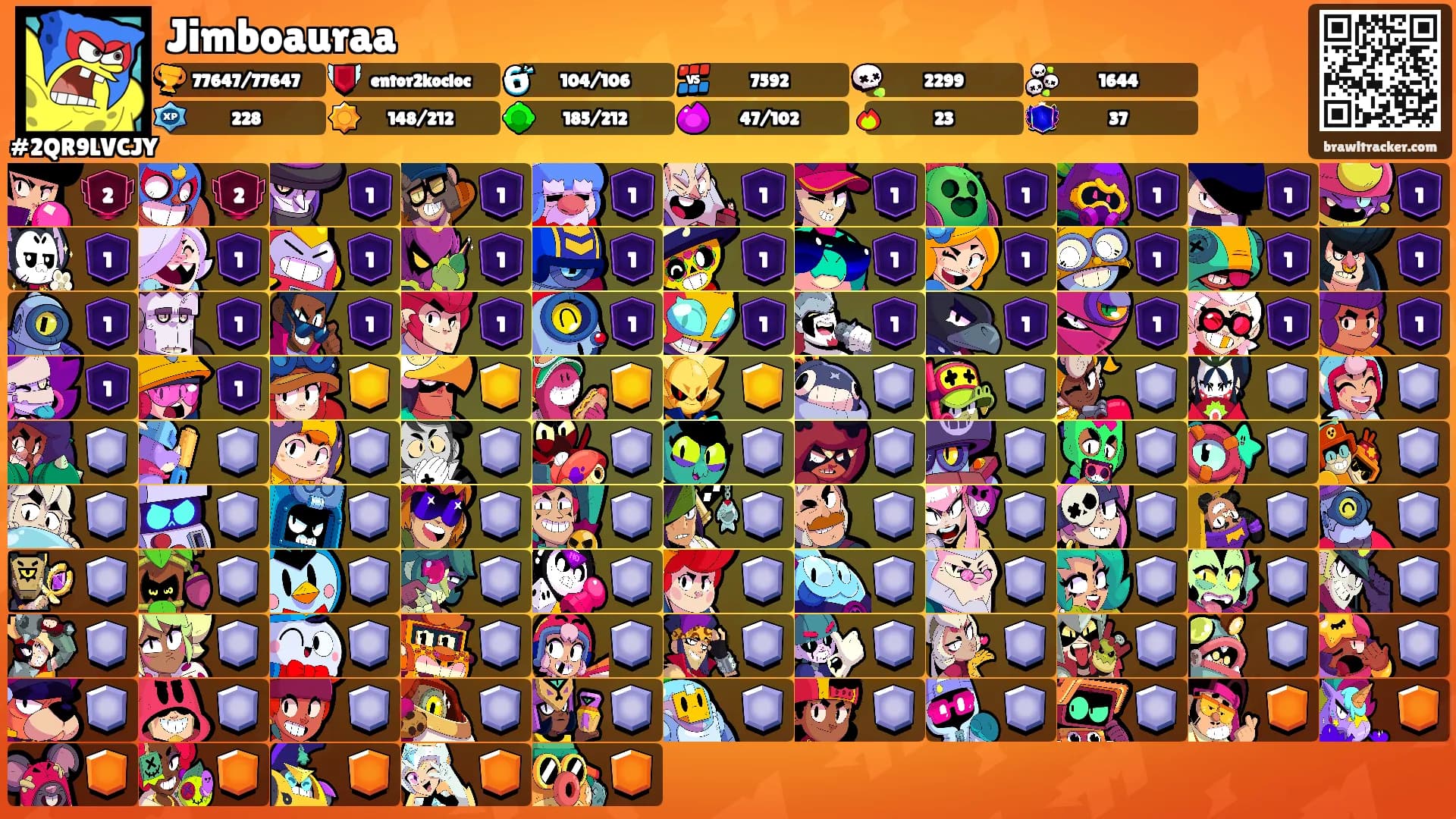 Jimboauraa's Ranks