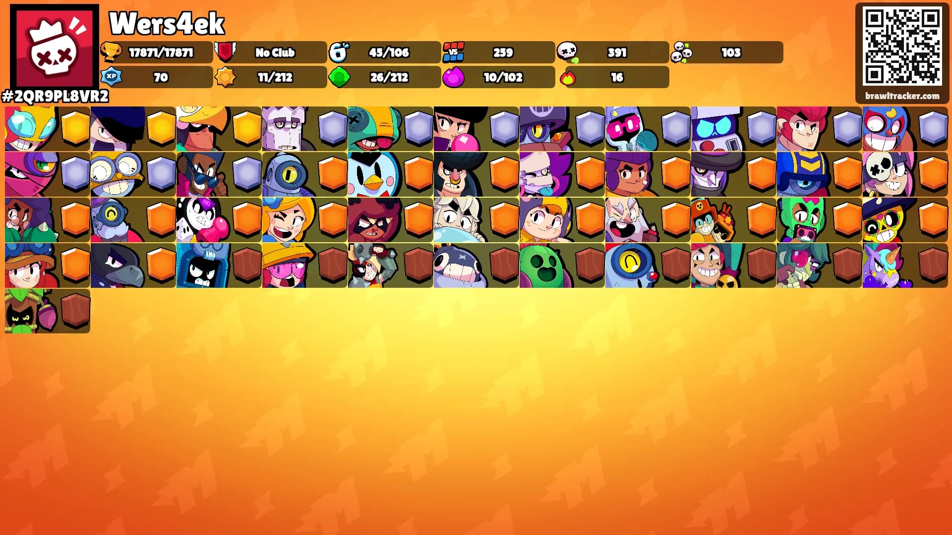 Wers4ek's Ranks