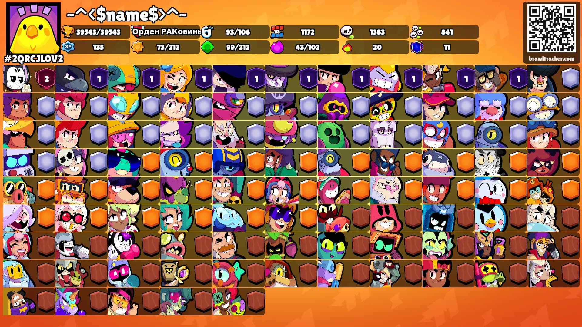 ~^<$name$>^~'s Ranks