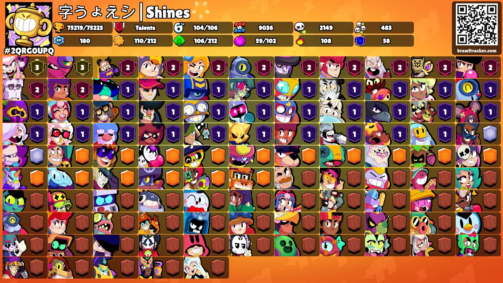 字うょえシ|Shines 🌟's Ranks