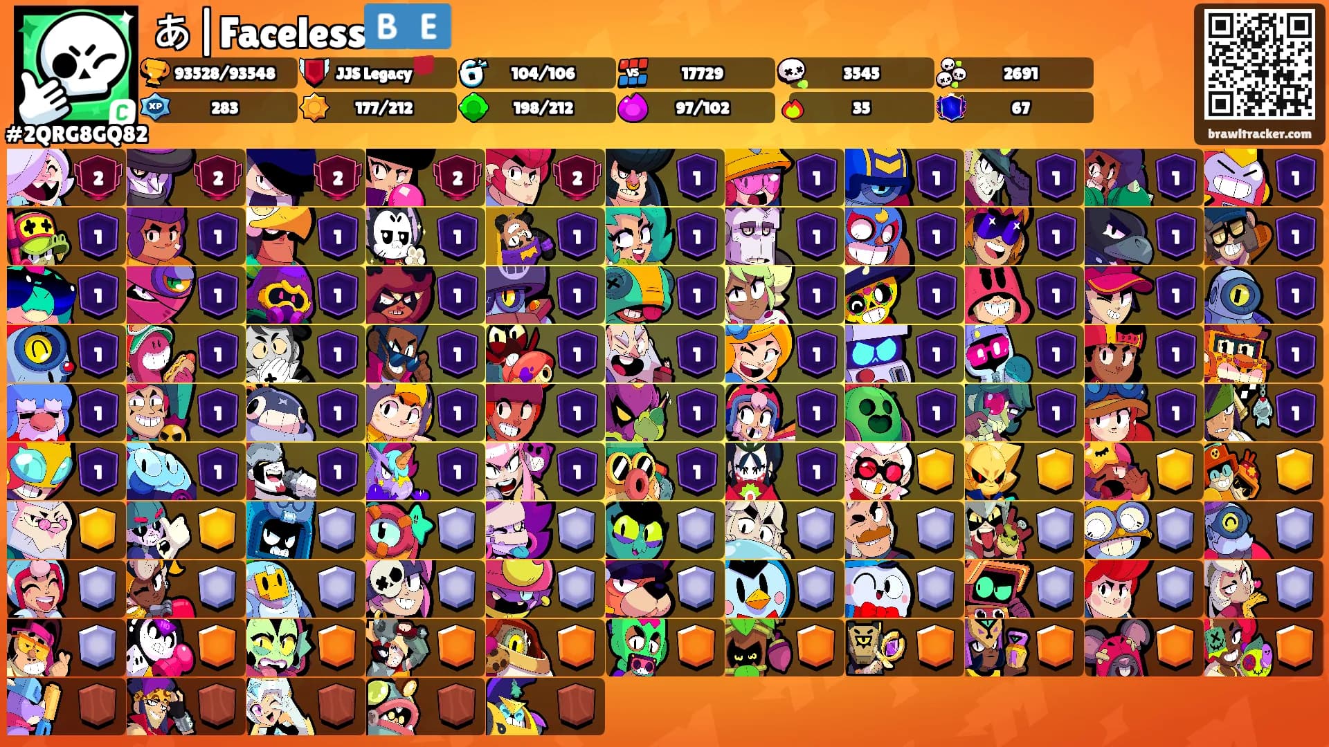 あ|Faceless🇧🇪's Ranks