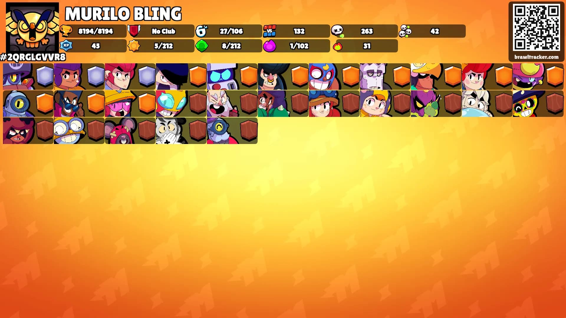 MURILO BLING's Ranks