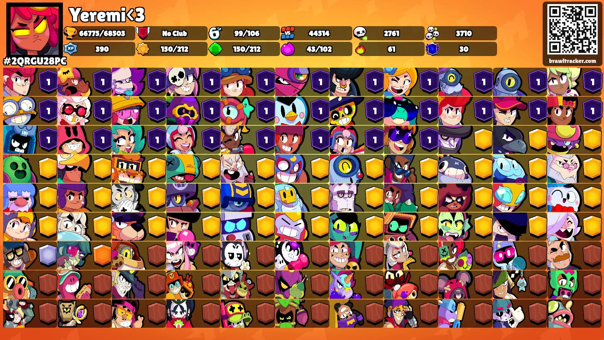 Yeremi<3's Ranks
