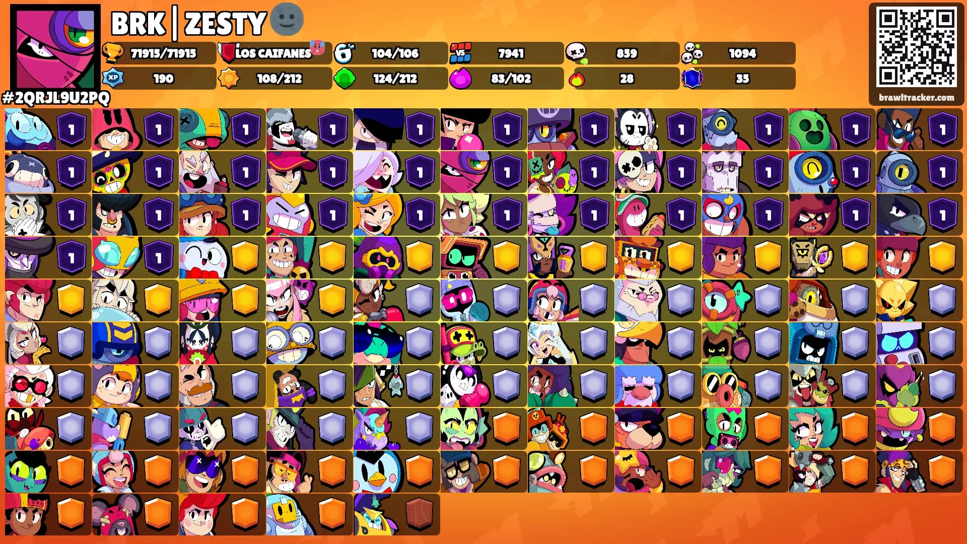 BRK|ZESTY 🌚's Ranks