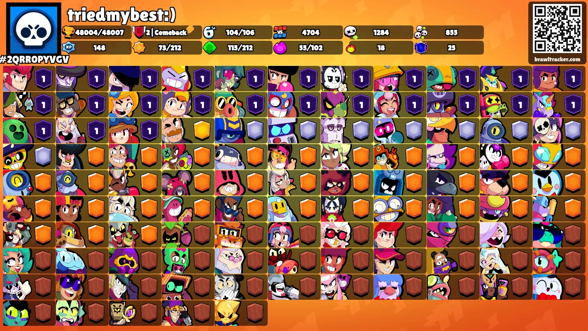 triedmybest:)'s Ranks