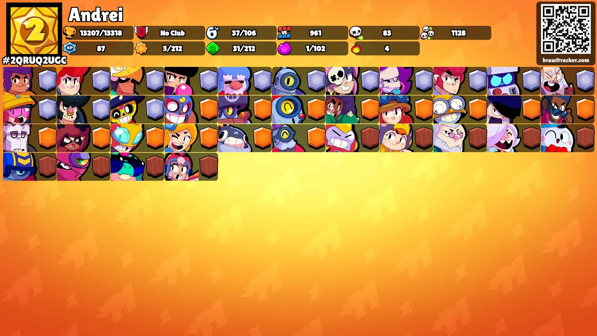Andrei's Ranks