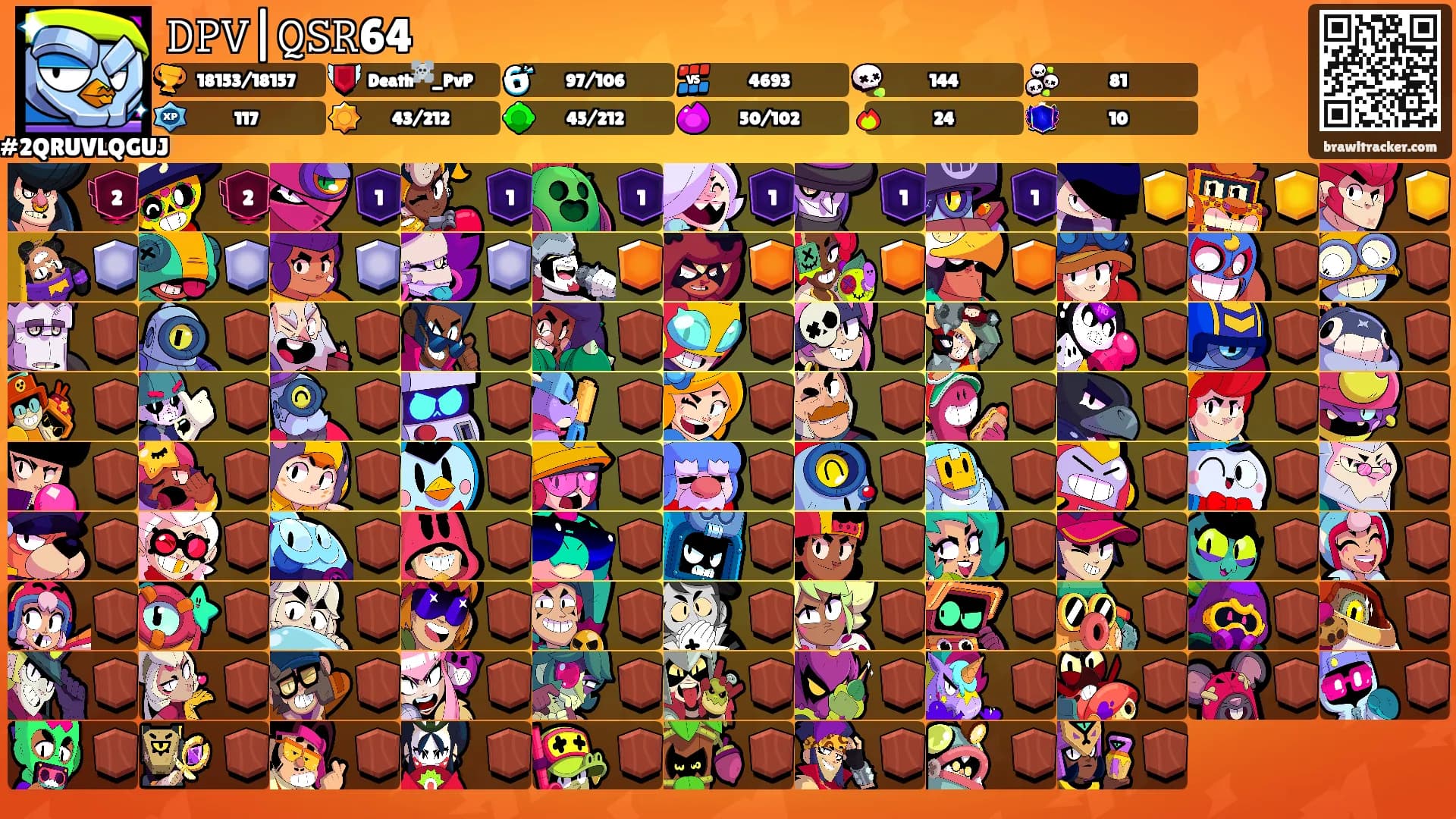 𝙳𝙿𝚅|𝚀𝚂𝚁64's Ranks