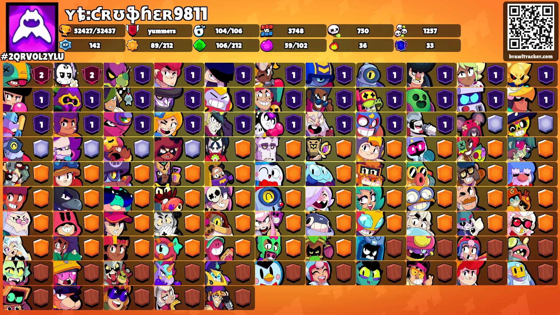 ʏȶ:ƈʀʊֆɦɛʀ9811's Ranks