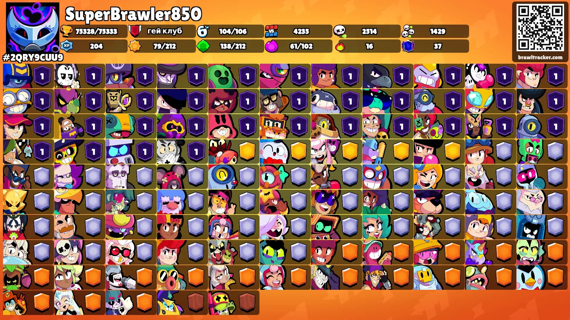 SuperBrawler850's Ranks