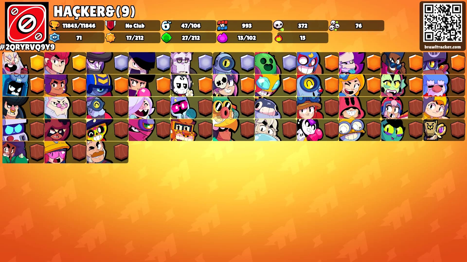 HAÇKER&(9)'s Ranks