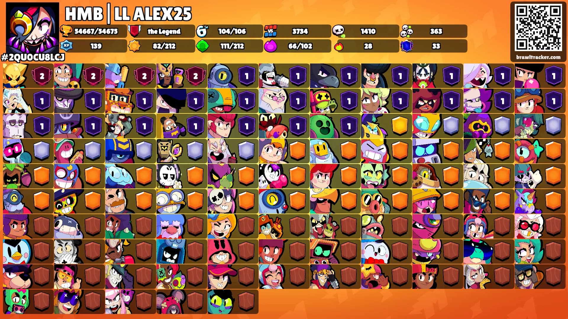 HMB|LL ALEX25's Ranks