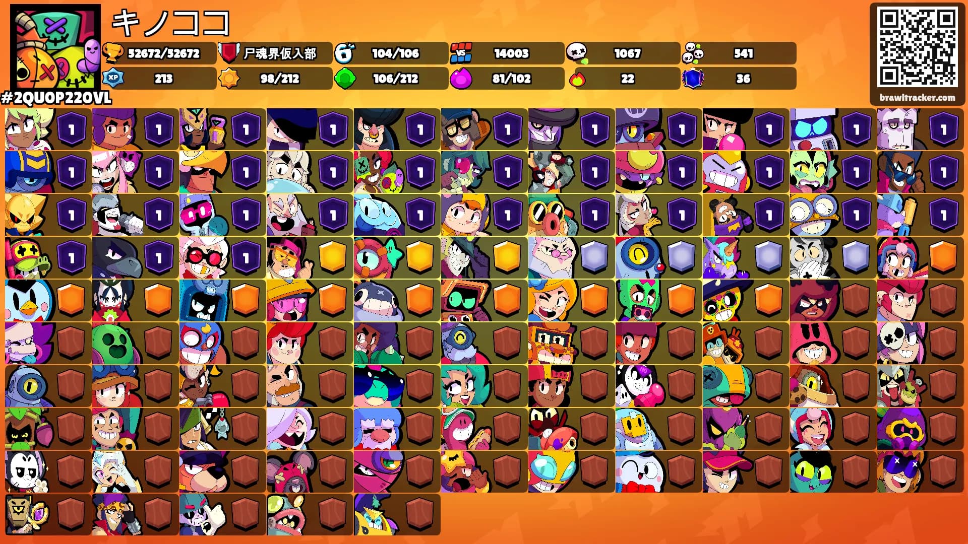 キノココ's Ranks