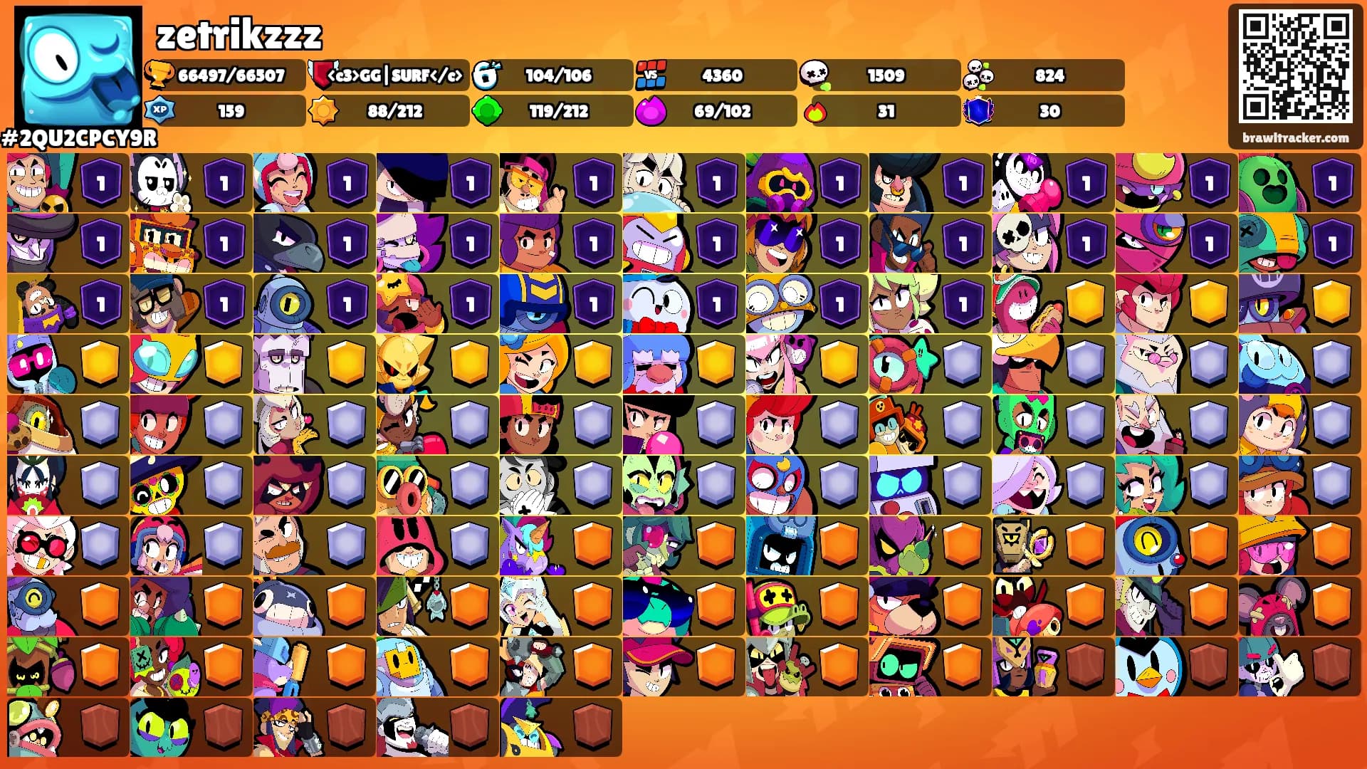zetrikzzz's Ranks