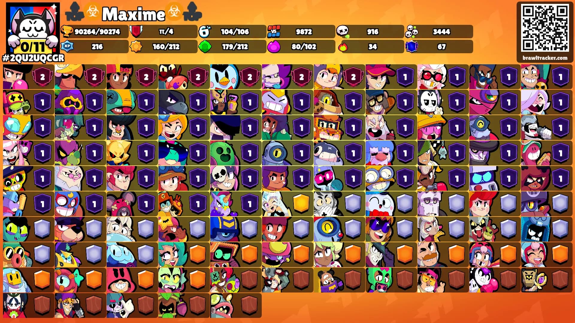 🔝☣️Maxime☣️🔝's Ranks