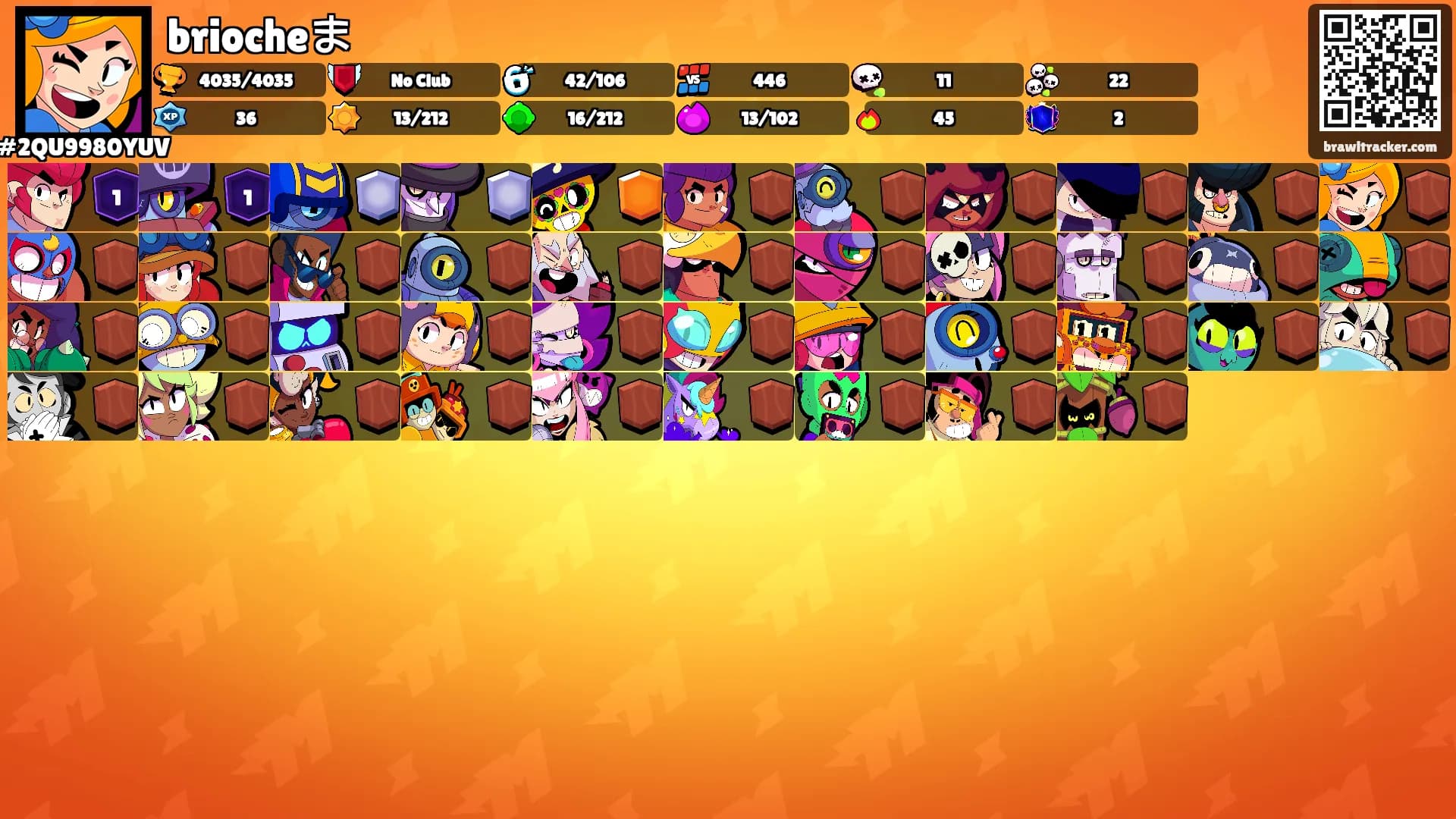 briocheま's Ranks