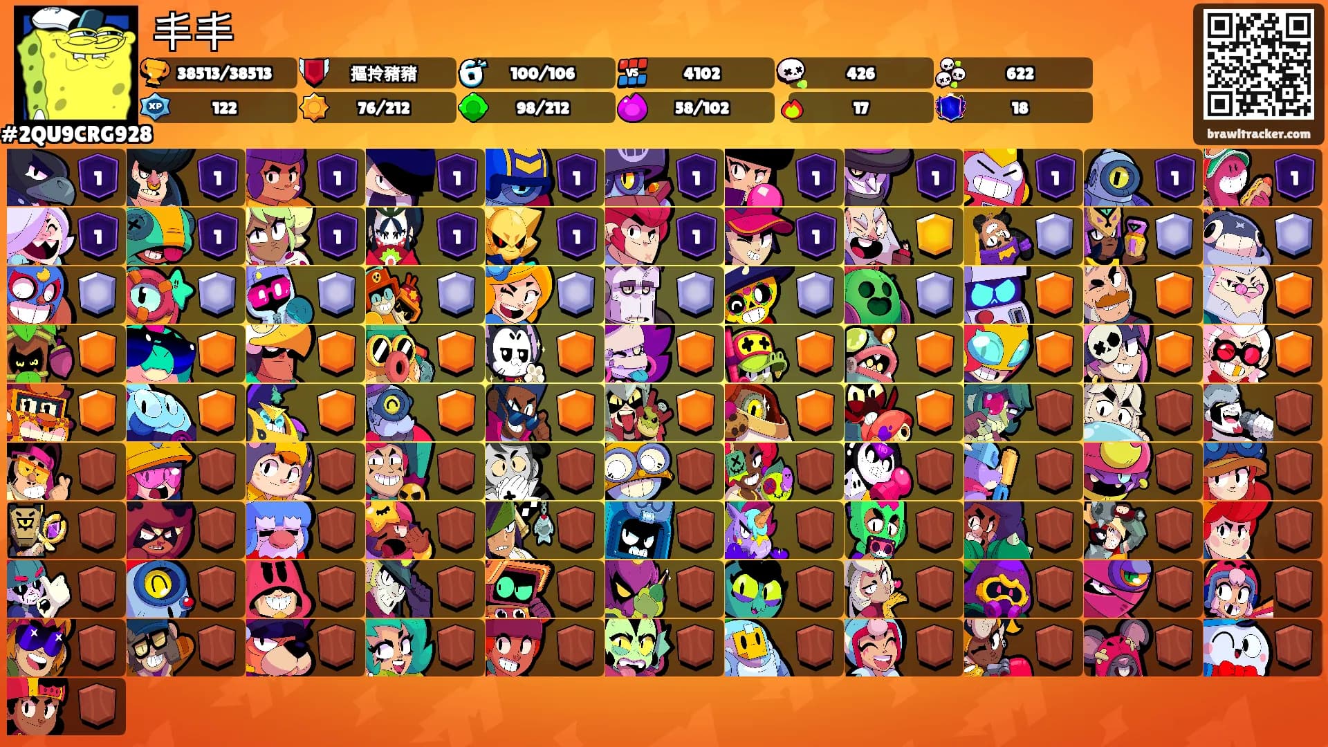 丰丰's Ranks