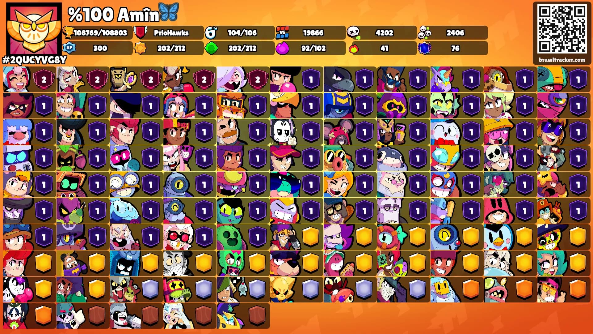 %100 Amîn🦋's Ranks