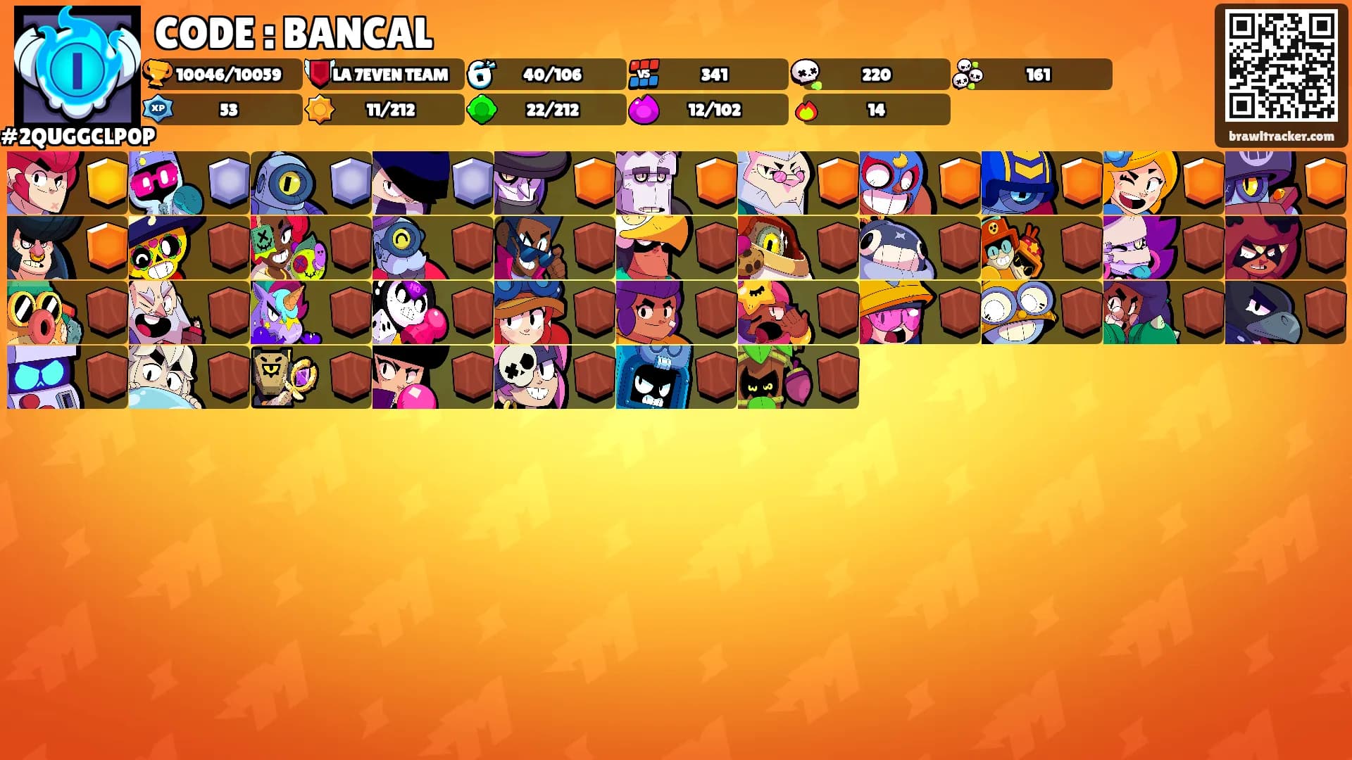 CODE : BANCAL's Ranks