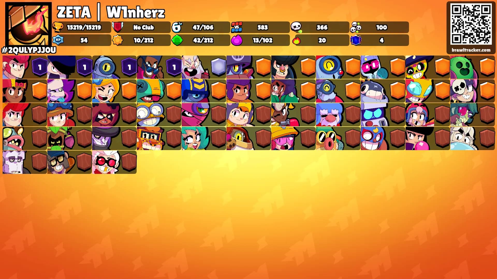 ZETA | W1nherz's Ranks