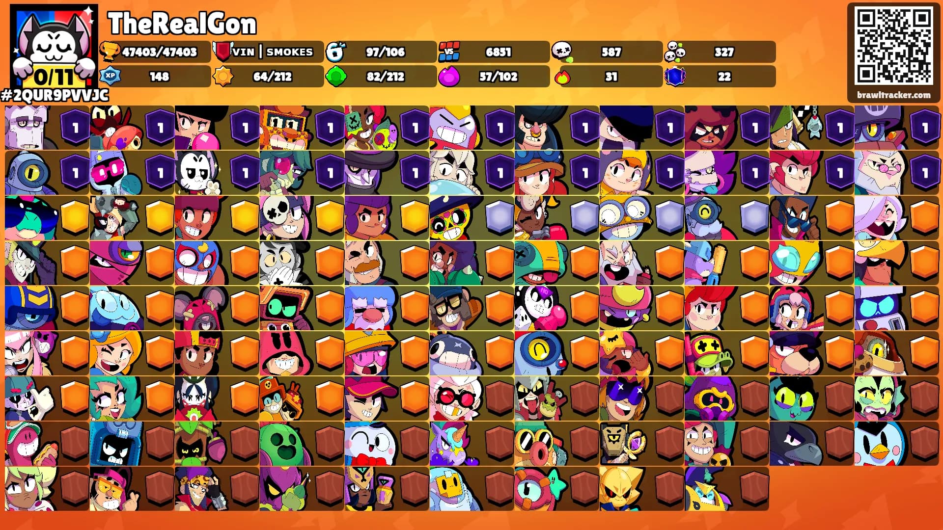 TheRealGon's Ranks