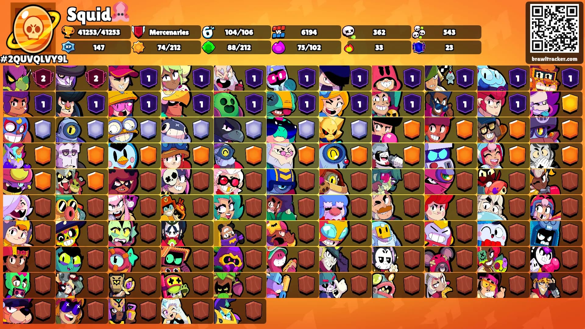 Squid🦑's Ranks
