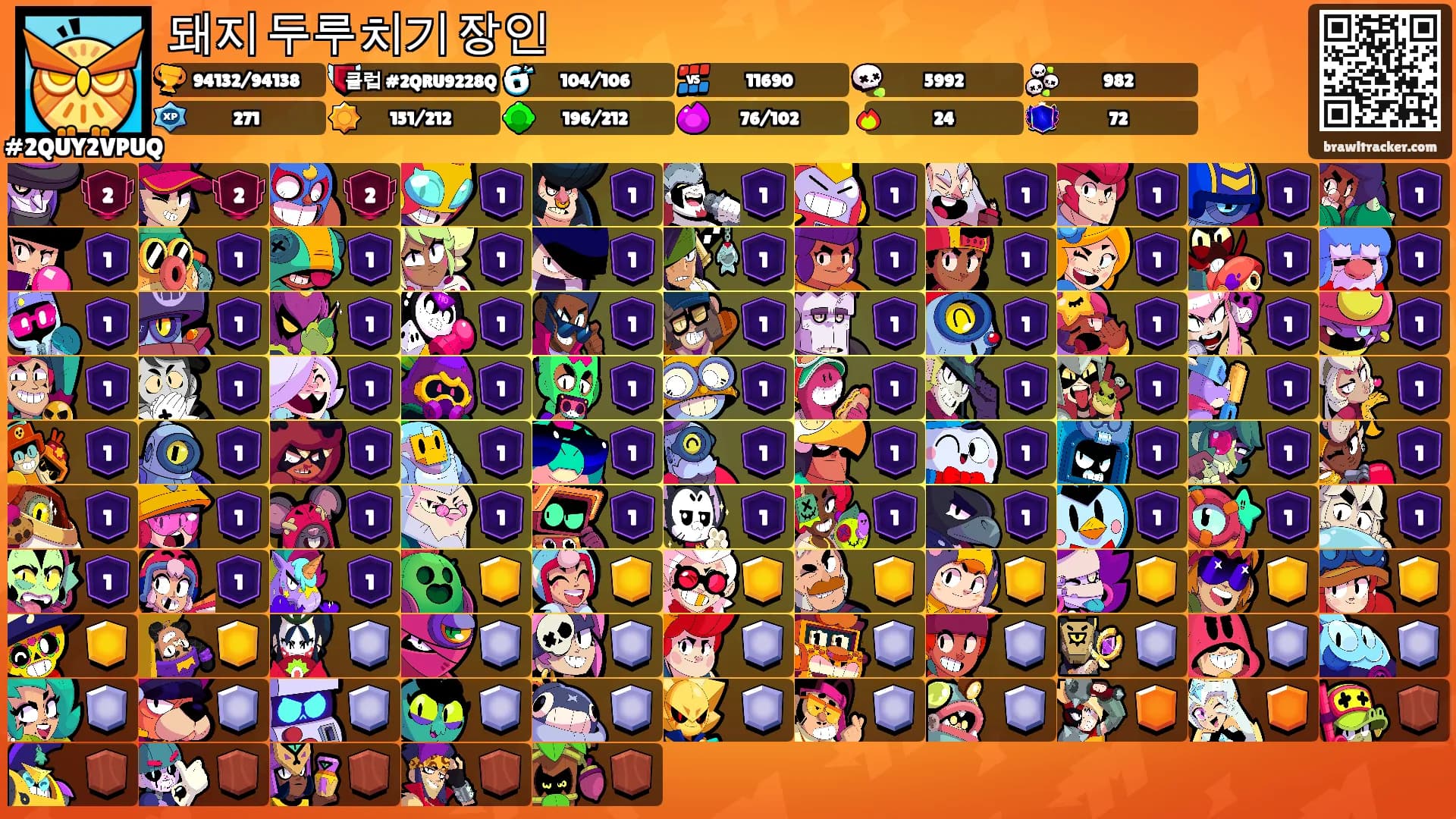 돼지 두루치기 장인's Ranks