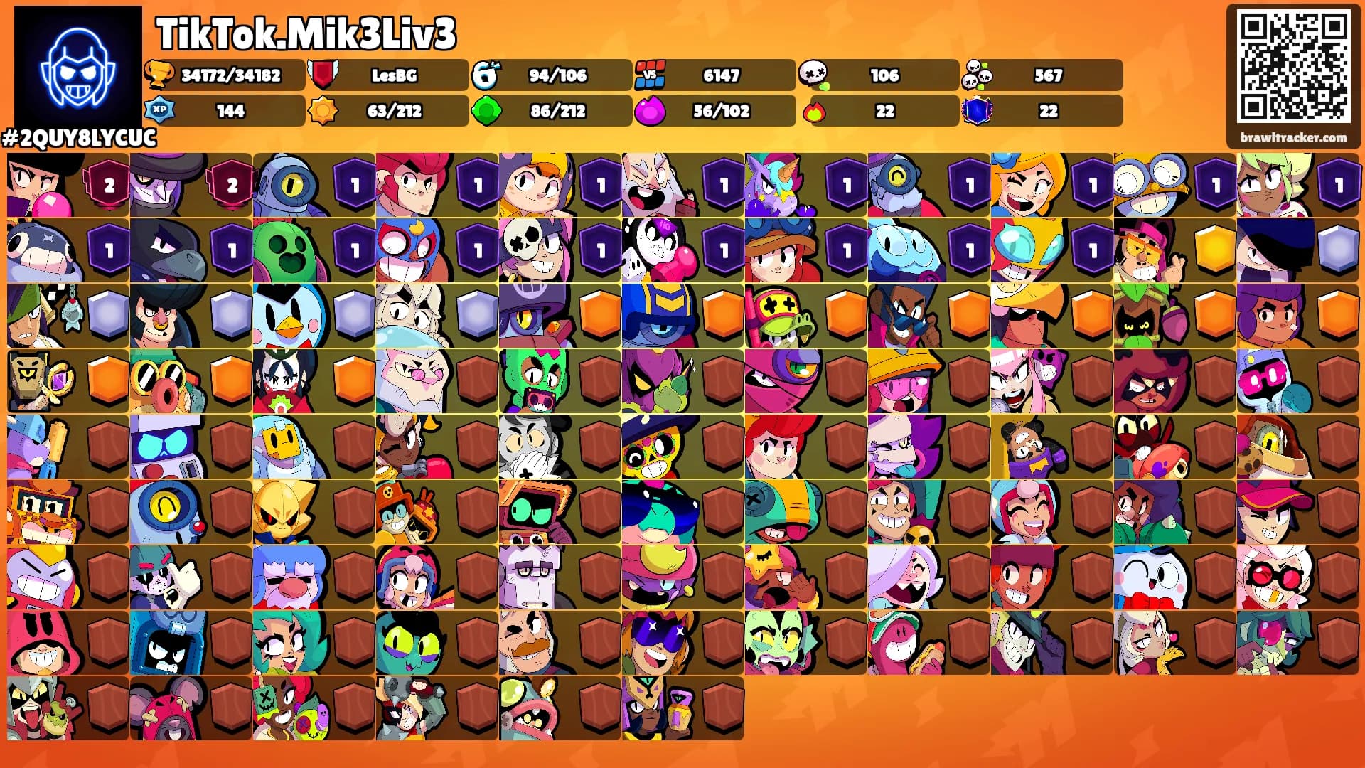 TikTok.Mik3Liv3's Ranks