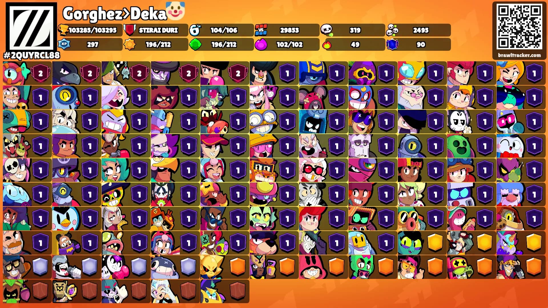 Gorghez>Deka🤡's Ranks