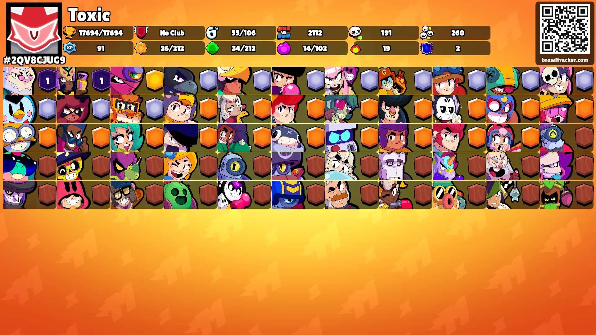 Toxic's Ranks