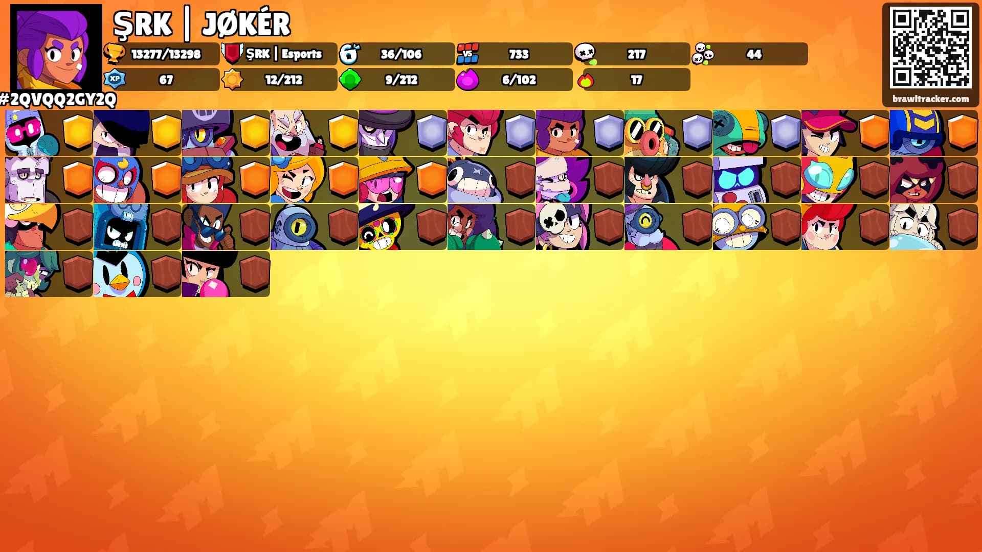 ŞRK | JØKÉR's Ranks