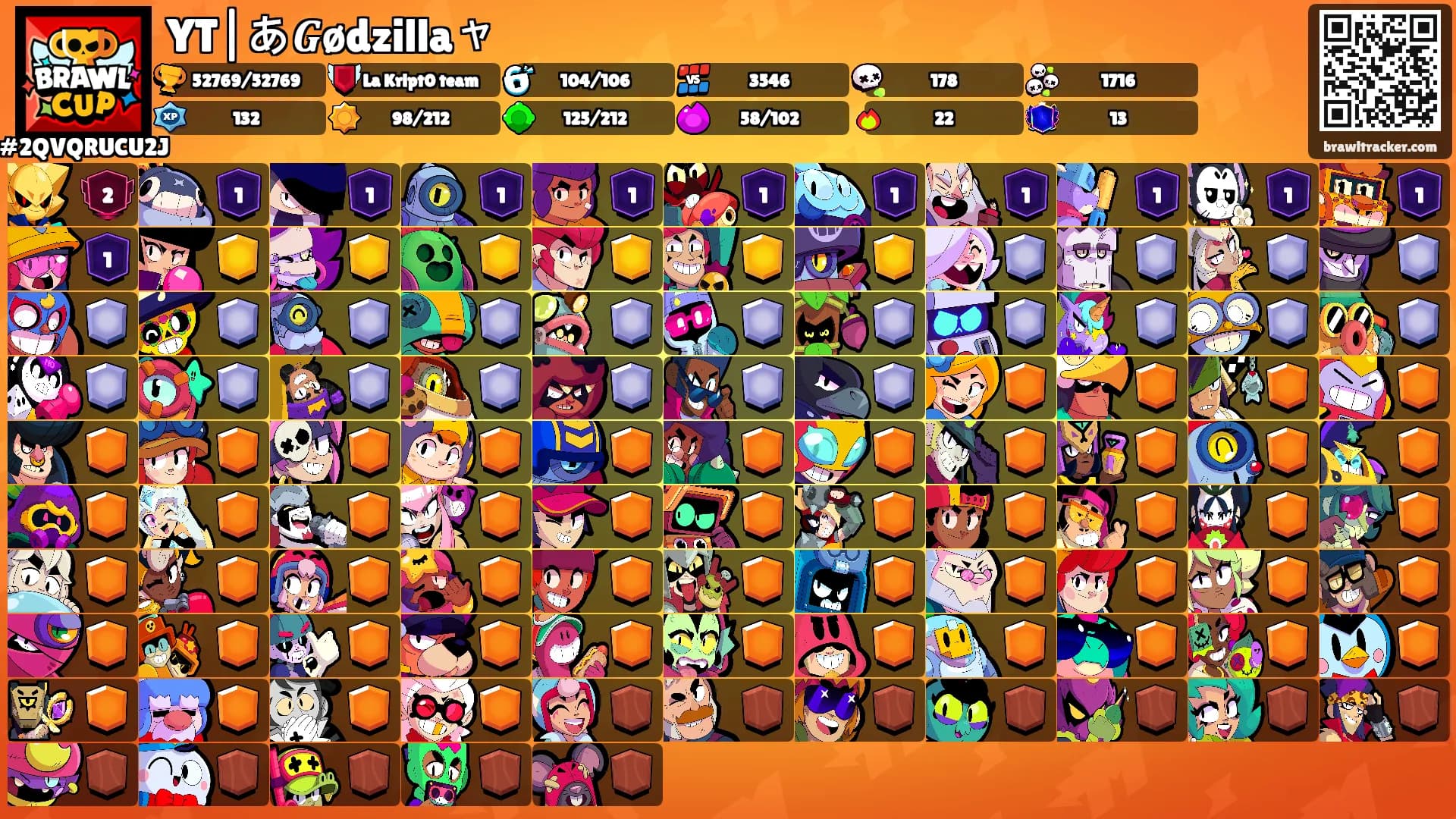 YT|あ𝑮ødzillaャ's Ranks