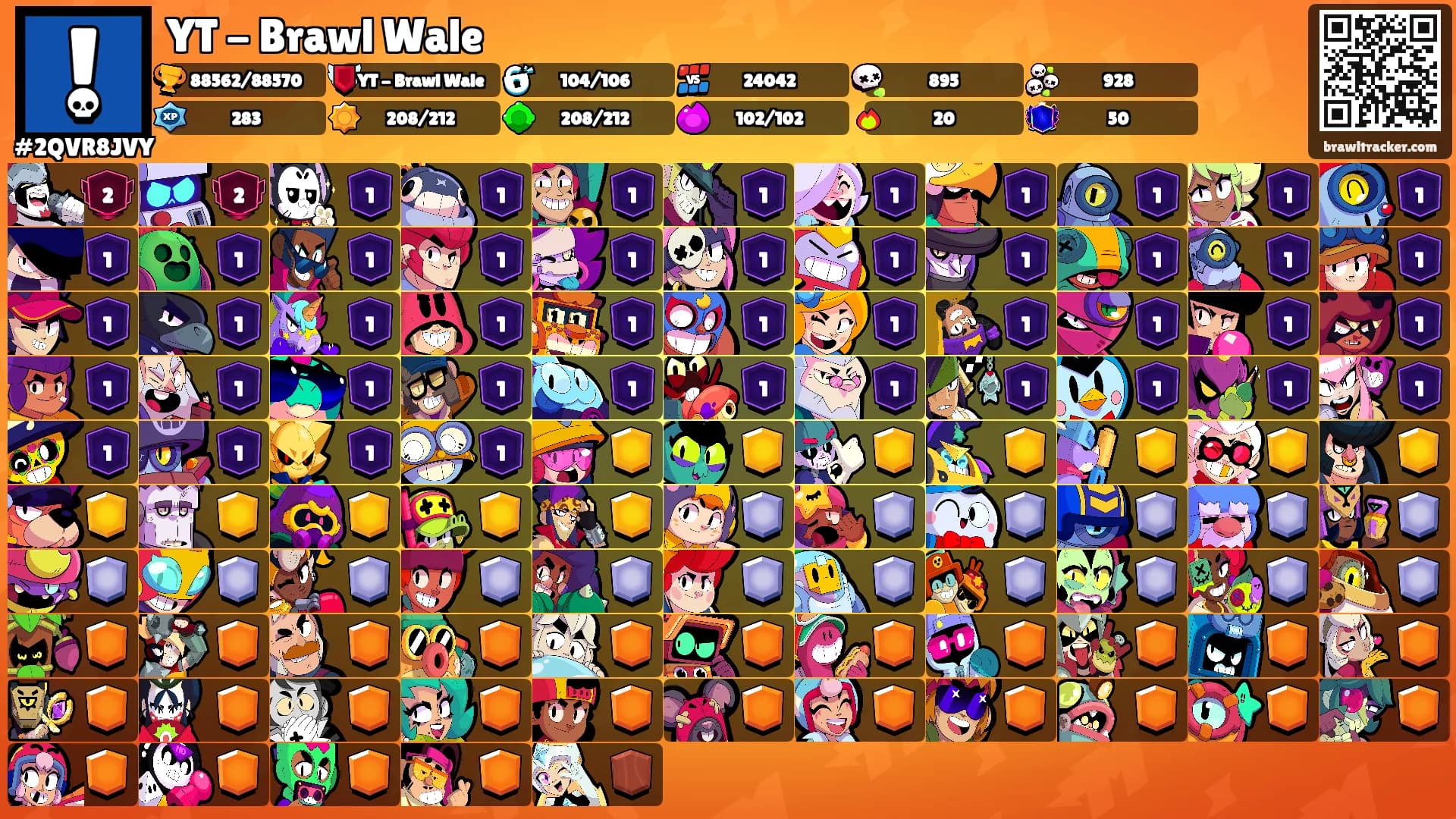 YT - Brawl Wale's Ranks