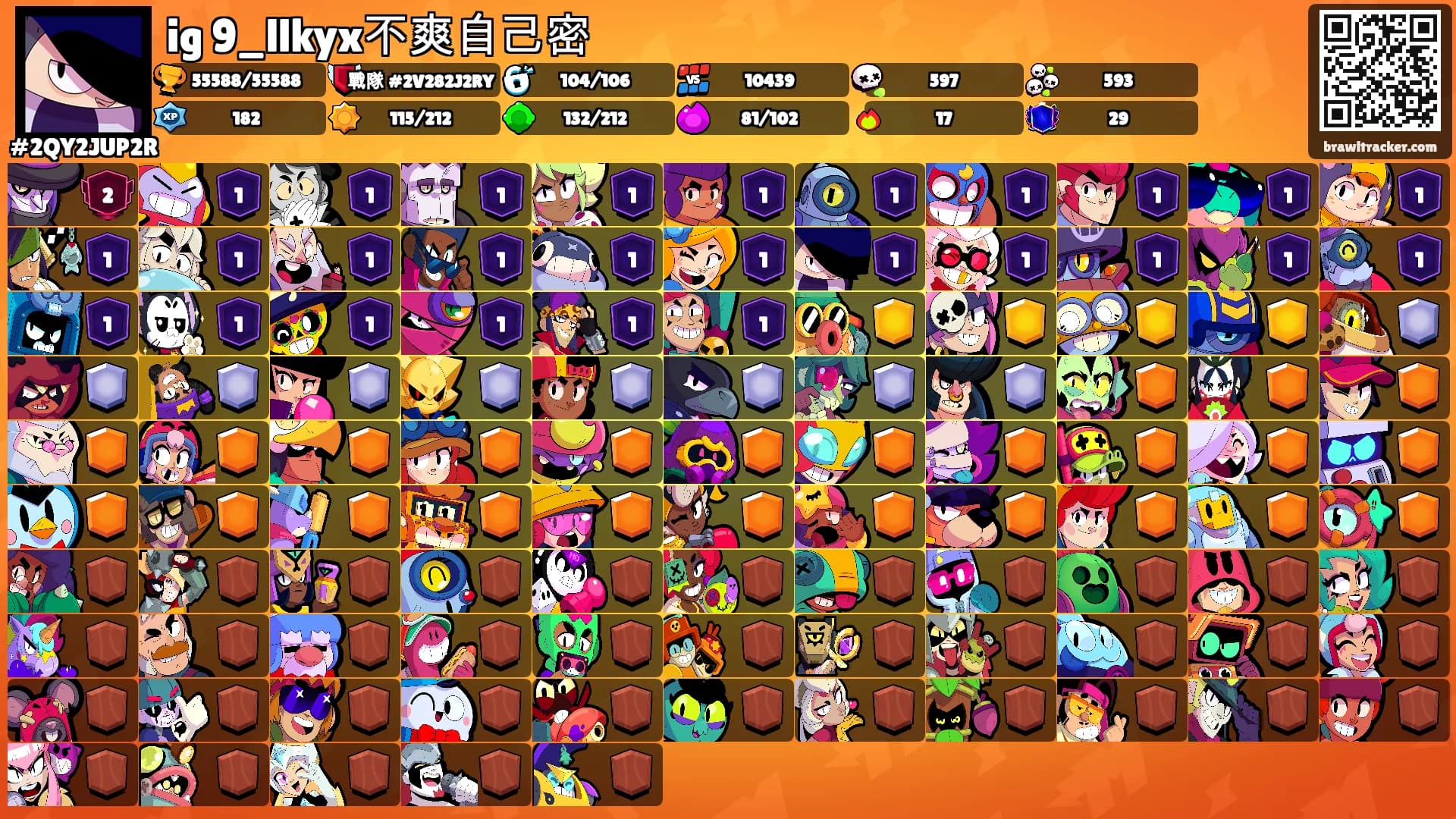 ig 9_llkyx不爽自己密's Ranks