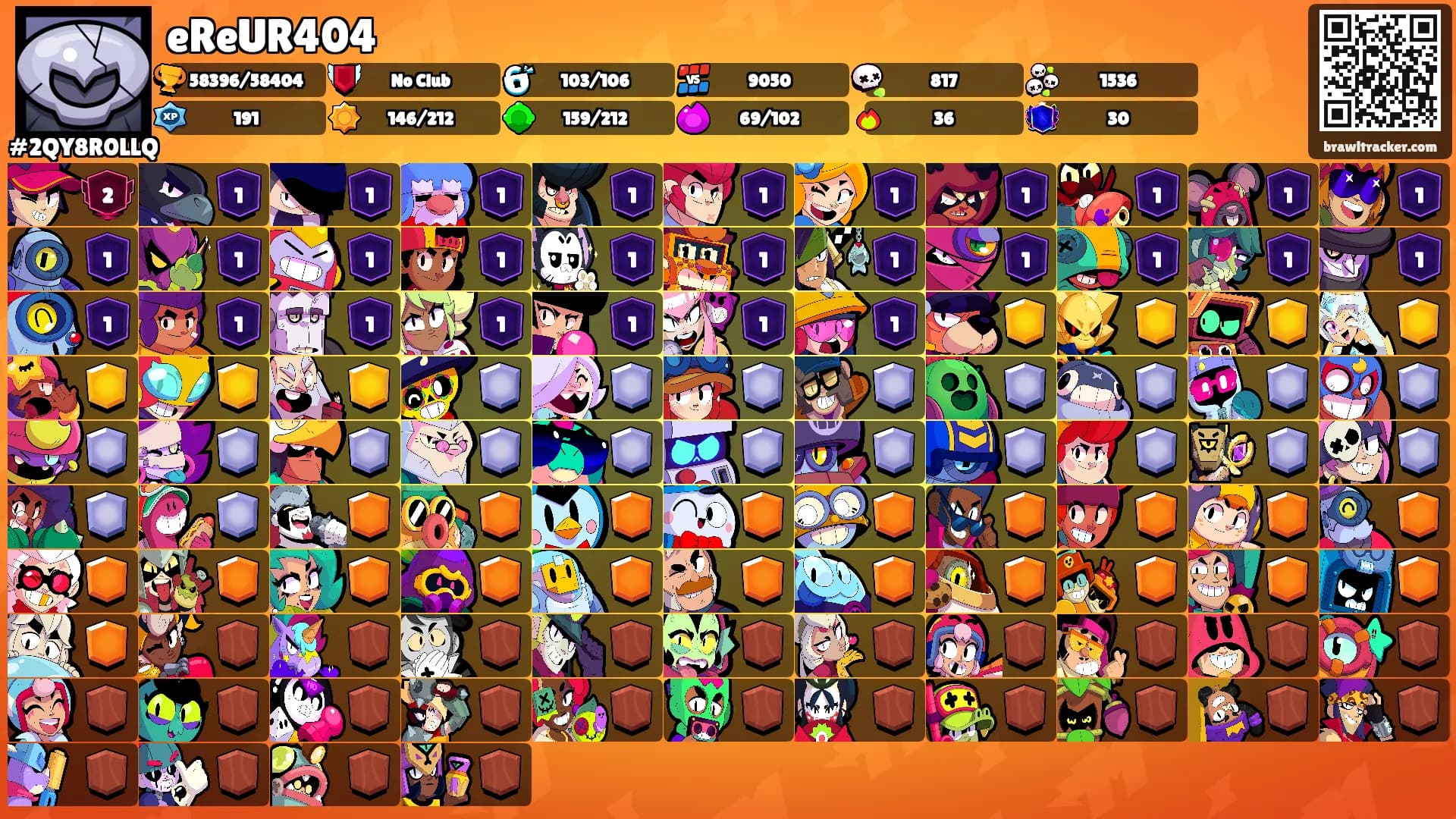 eReUR404's Ranks