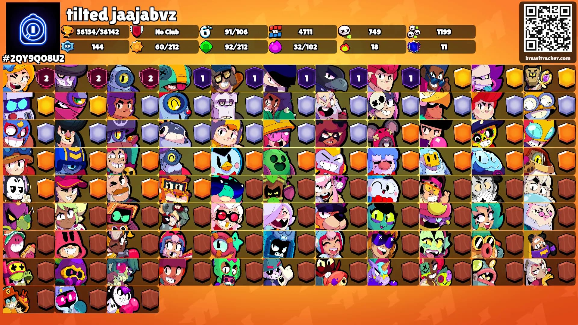 tilted jaajabvz's Ranks