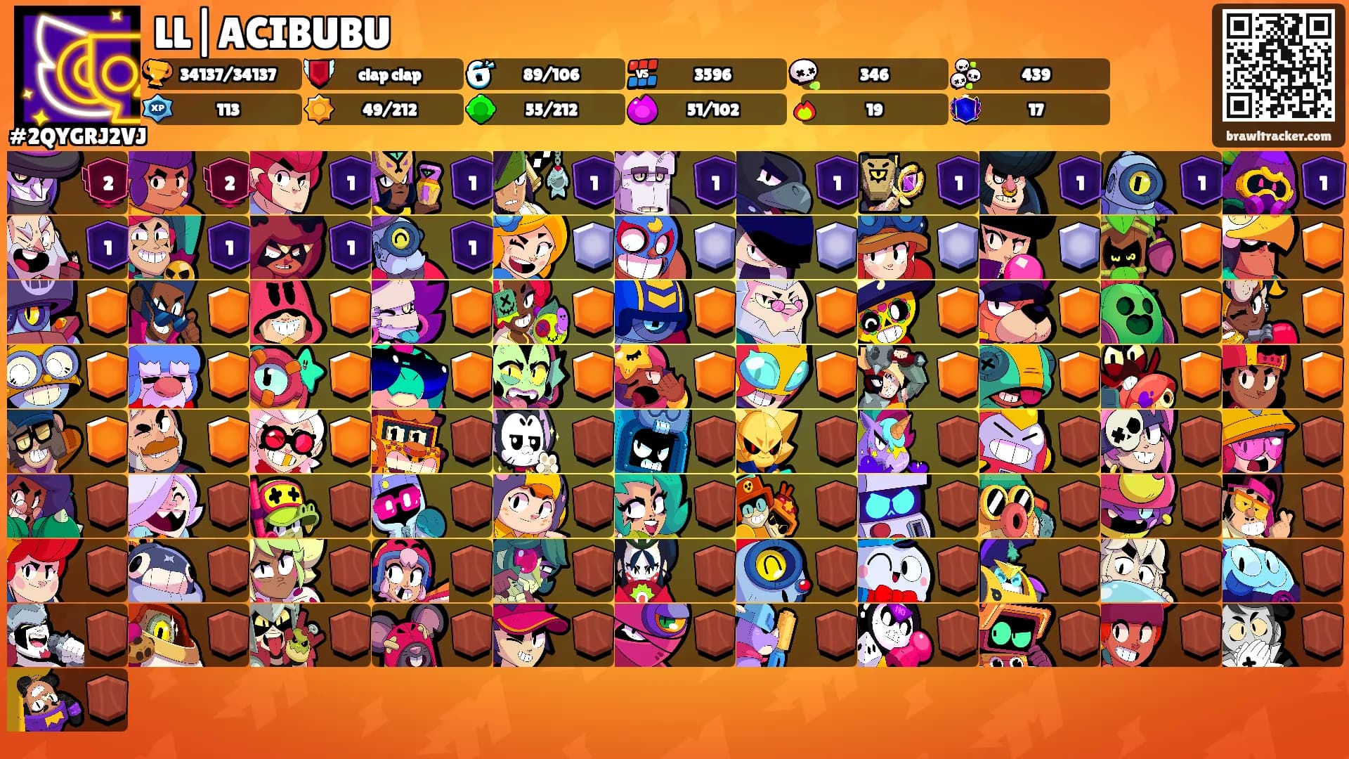 LL|ACIBUBU's Ranks