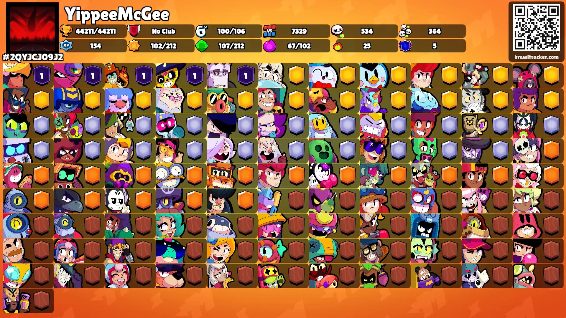 YippeeMcGee's Ranks
