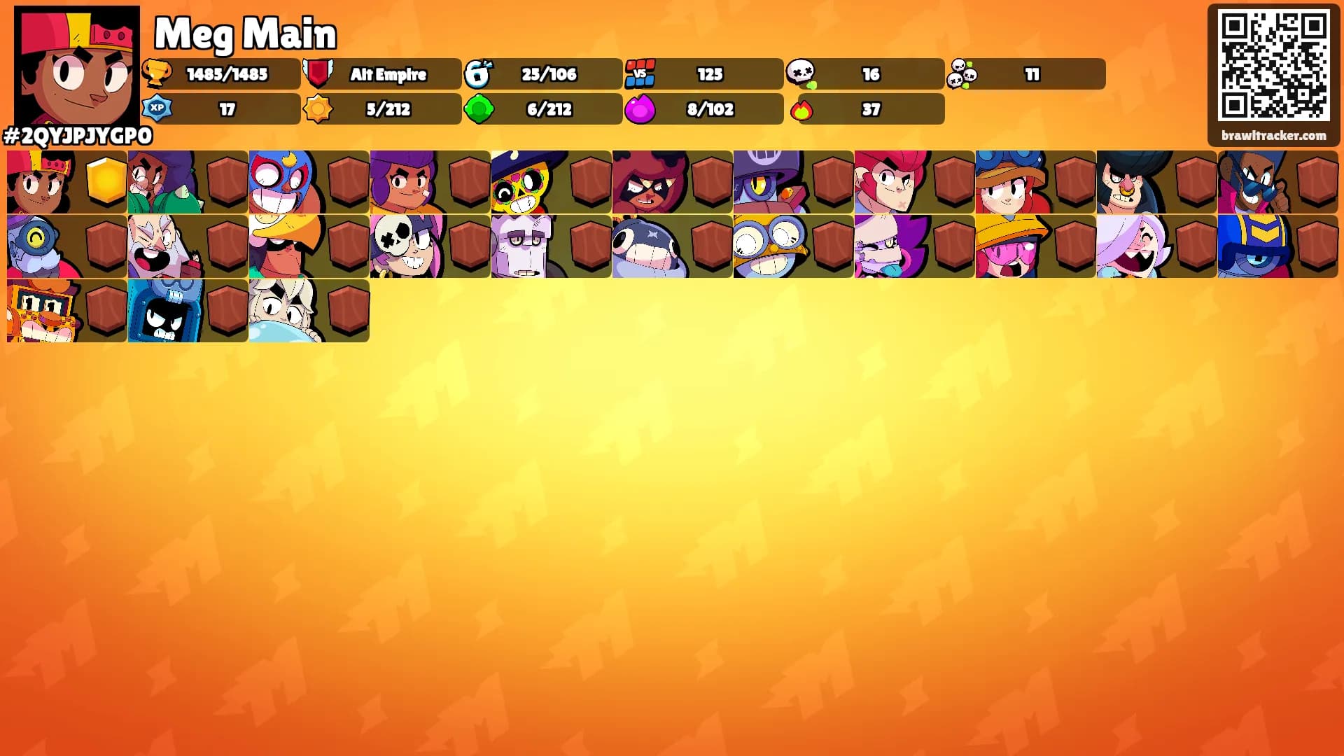 Meg Main's Ranks