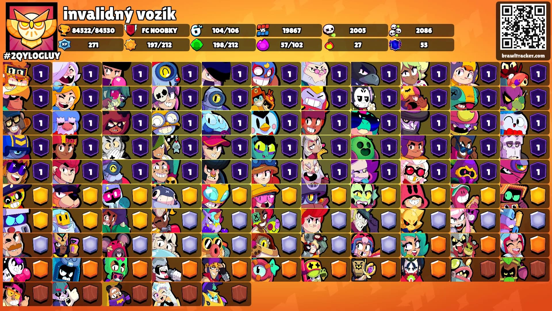 invalidný vozík's Ranks